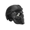 Field Equipment Adapter Paintball Game Helmet Airsoft Skull Skeleton Protective Mask Full Face Helmet #NS54 _mkpt