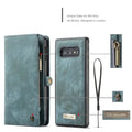 Luxury Leather Wallet with 11 Card Holders And Detachable Phone Case for Samsung Note 10 Plus A20 A50 A70 A80 S9 S8 Note 9