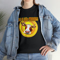 Just A Little Moody ,Cute Cow, Mood Shirt T-Shirt - Express Your Mood In Style Unisex Heavy Cotton Tee