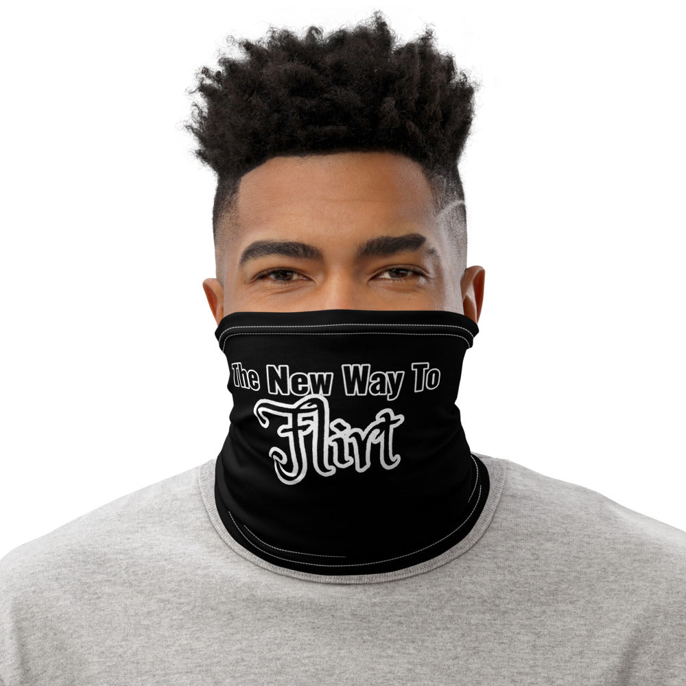 Funny Quote New Flirt Neck Gaiter | Funny Quote Face Mask