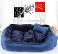 New Pet Products Cotton Pet Dog Bed for Cats Dogs Small Animals Bed House Pet Beds Cushion High Quality Fall Winter Kennel Dog Bed