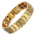 Rainso Bracelets Bangles|  Men Magnetic Therapy Germanium Male Wristband|  Health Hologram Bracelets