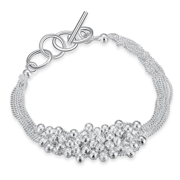 Bubble Pearl Bracelet in 18K White Gold Plated - P&Rs House