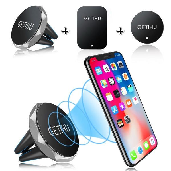 GETIHU Car Phone Holder Magnetic Air Vent Mount Mobile Smartphone Stand Magnet Support Cell in Car GPS For iPhone XS Max Samsung - P&Rs House