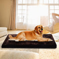 Costway Waterproof Large Warm Soft Fleece Pet Pad Dog Cat Puppy Bed Mat Kennel Cushion - P&Rs House
