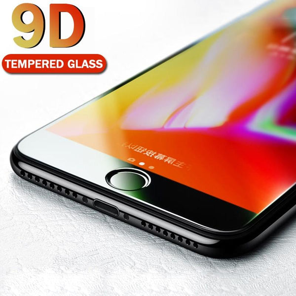 MEIZE 9D Protective Glass for iPhone 7 Screen Protector iPhone 8 Xr Xs Xs Max Tempered Glass on iPhone X 6 6s 7 8 Plus Xs Glass - P&Rs House