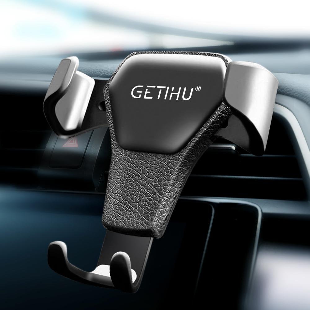 GETIHU Universal  Gravity Car Phone Holder + Air Vent Clip Mount | Universal Anti-Magnetic Mobile Phone Holder