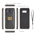 Detachable Leather Strap Wallet Magnetic Flip Card Case For Galaxy Note 9/S9/S8