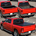 TRUCK BED SOFT VINY-+L ROLL-UP TONNEAU COVER FOR 04-14 FORD F150 FLEETSIDE 5.5FT