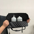 Car Handbag Holder Leather Seat Back Car Organizer for Purse or Bag, Pet Barrier