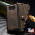 Leather Flip Case Cover Removable Wallet  For Galaxy S10/S9/S8/Note 10/9/8