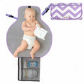 Zooawa Baby Cute Portable Waterproof Travel Diaper Changing Pad Fold Mat Station