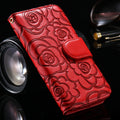Leather Flip Flower Cover Case Wallet  For Samsung S20 Ultra/S10plus/S9/S8/Note10 - P&Rs House