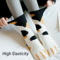 Cat Claws Cute Thick Warm Soft Sleep Floor Socks Funny Paw Sock Gift