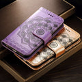 For iPhone 11 /11 pro Max Vintage Leather Book Flip Phone Wallet Magnetic Case