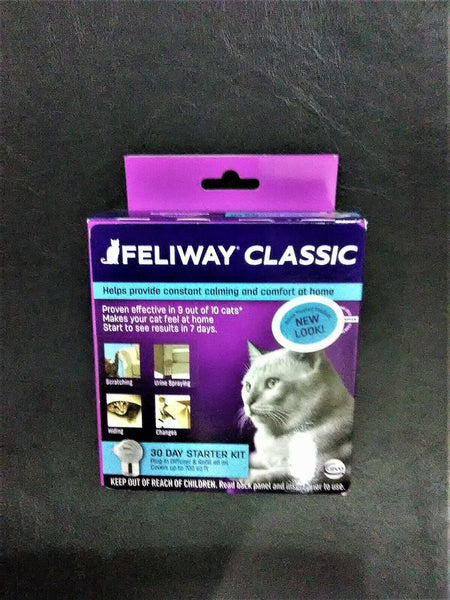 Feliway CLASSIC Plug In Diffuser Starter Kit for Cats - UPC: 899484001272