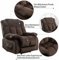 Electric Power LIft Recliner Chair for ❤️Elderly Wide Padded Seat Lounge Sofa RC