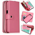 Pink Leather Wallet Purse Case for iPhone 11 Xs Max Samsung S7-10+ - P&Rs House