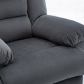 Swivel Rocker Recliner Chair High Back Ergonomic Overstuffed Suede Glider Sofa