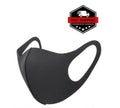 5 pack - Black Face Shield , Washable, Reusable, Unisex, Free Same Day Shipping