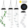 Color-Changing Outdoor LED Solar Powered Wind Chime Light Yard Garden Decor #ns23 _mkpt