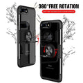 Luxury Silicone Soft Bumper Case For IPhone 8 6 6s 7 Includes Car Holder Ring | STANDOUT Case For IPhone X XR XS Max Shockproof Phone Case
